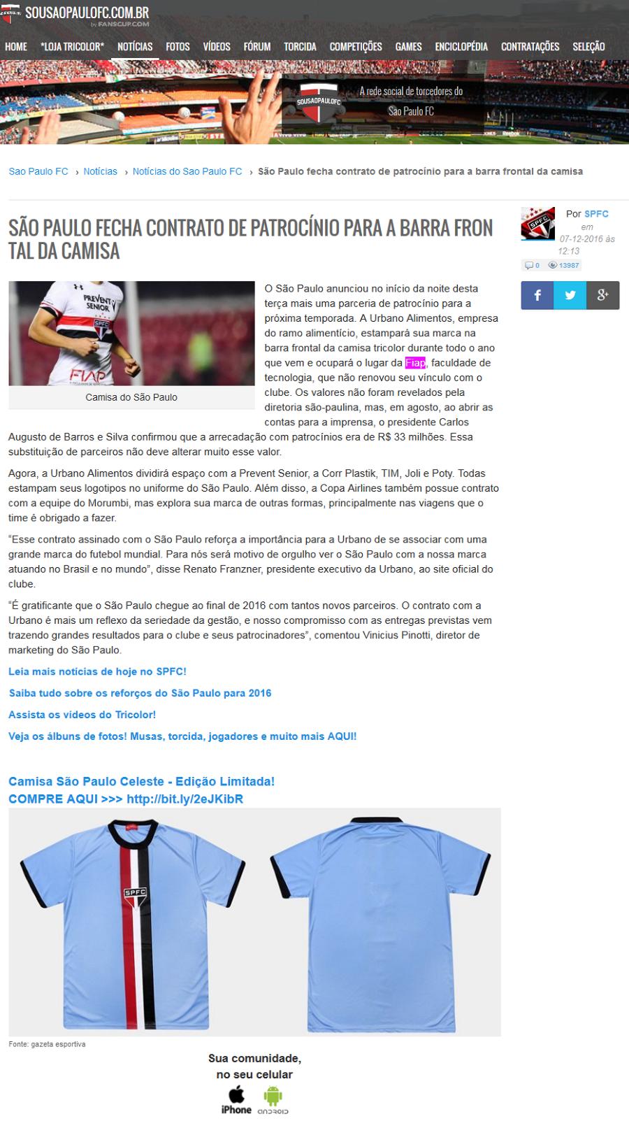 1207 - Site Sou São Paul FC