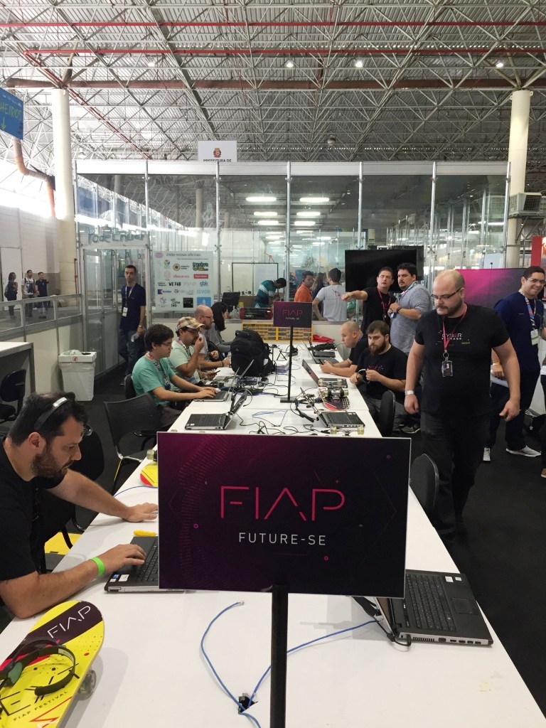 Materia FIAP na Campus Party