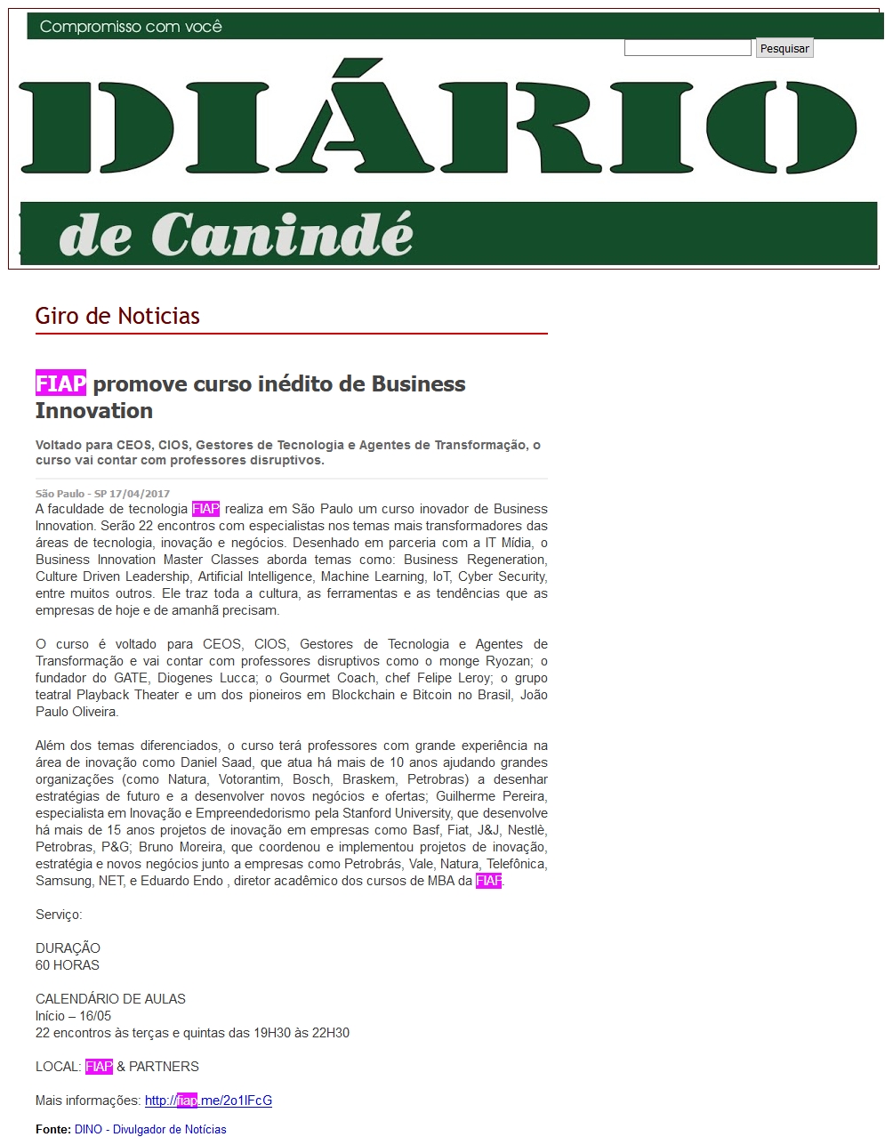 0417 - Site O Diário de Canidé