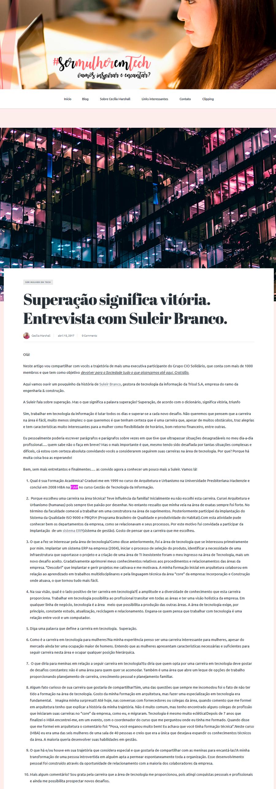 0418 - Site Ser Mulher em TECH
