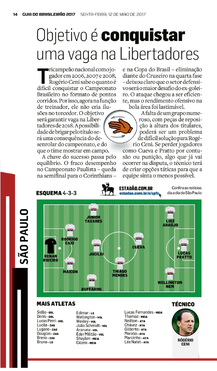 0512 - Revista Guia do Brasileirão 20172