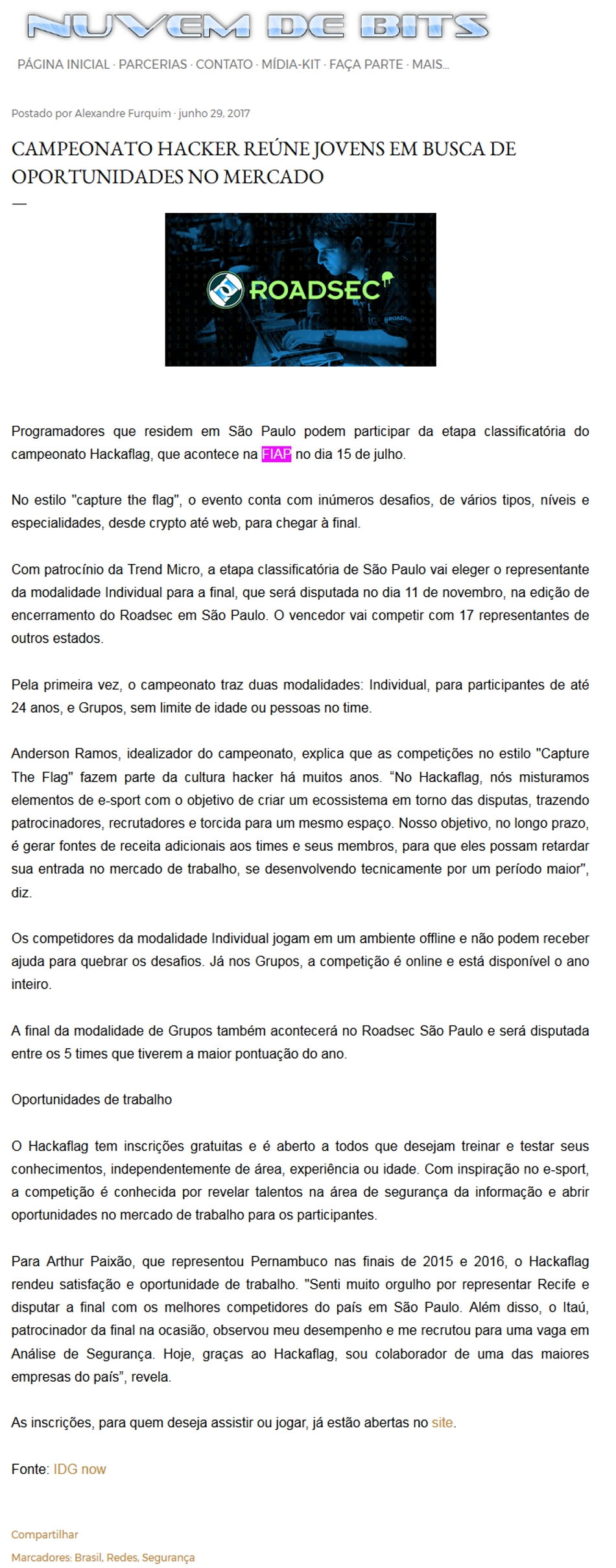 0629 - Site Nuvem de Bits