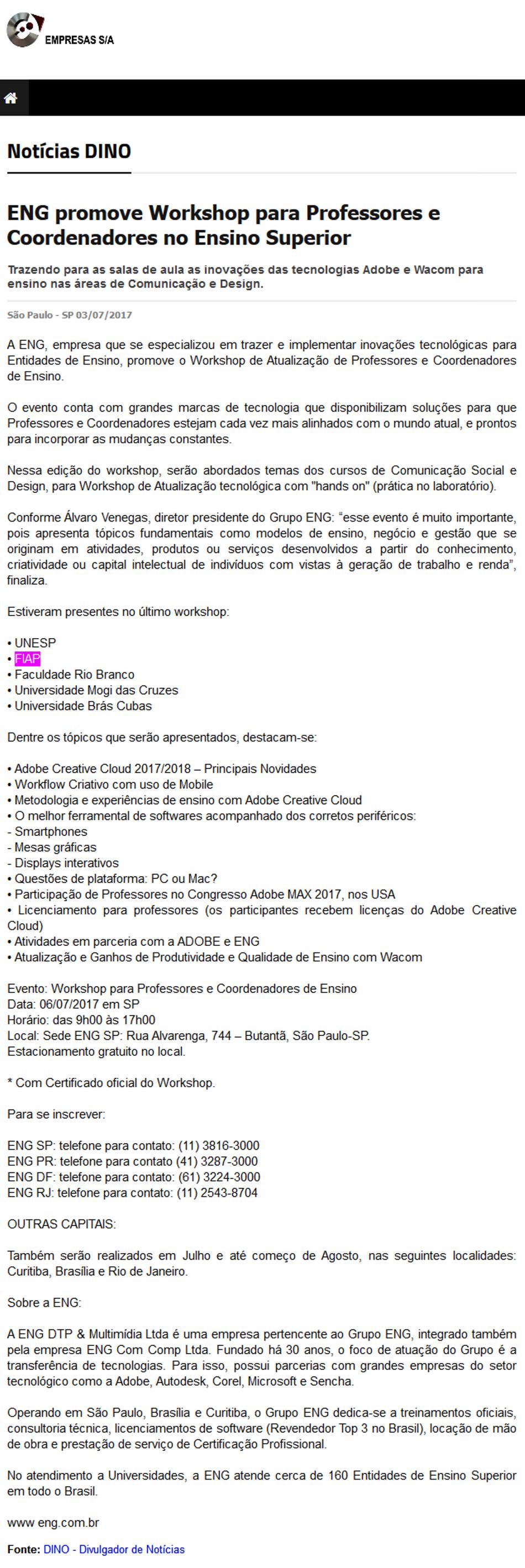 0703 - Site Empresas S-A