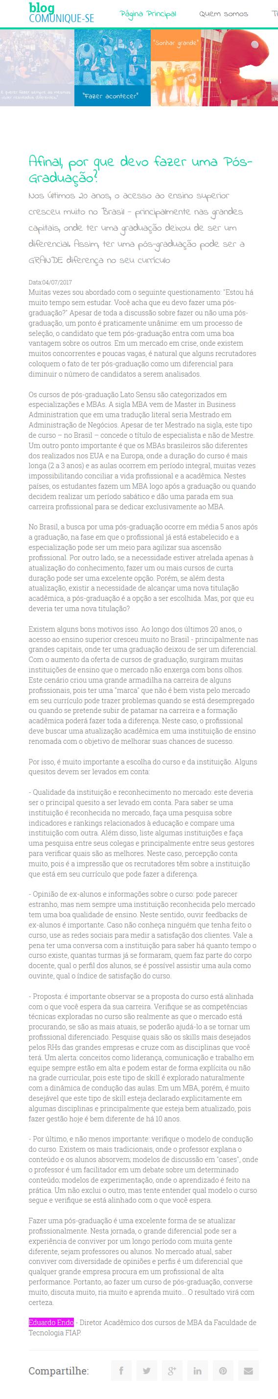 0704 - Blog Comunique-se