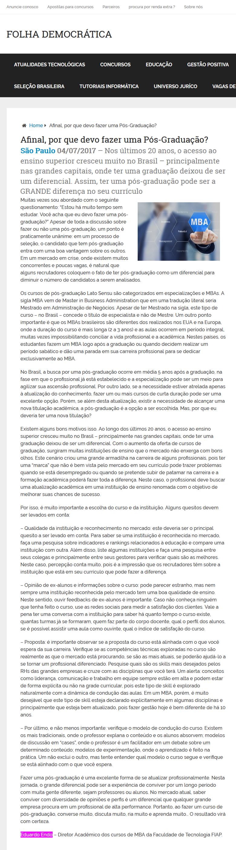 0704 - Site Folha Democratica