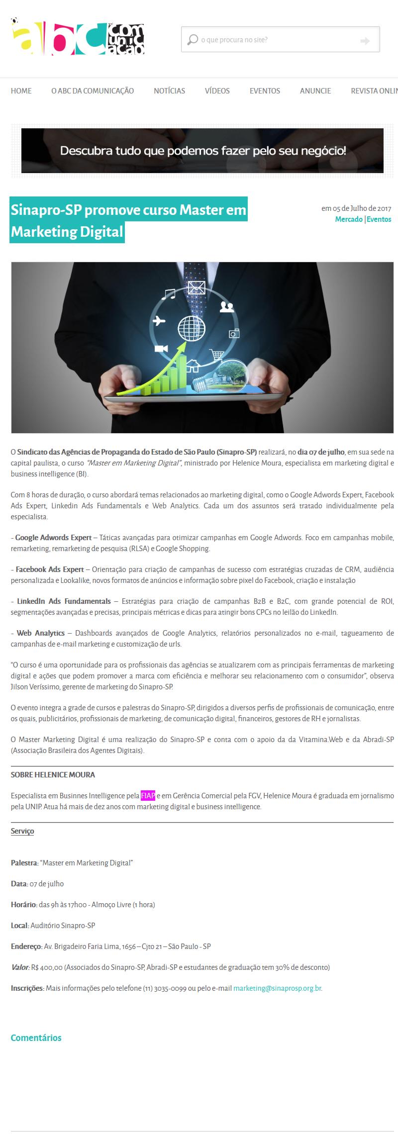 0705 - ABC da Comunicacao