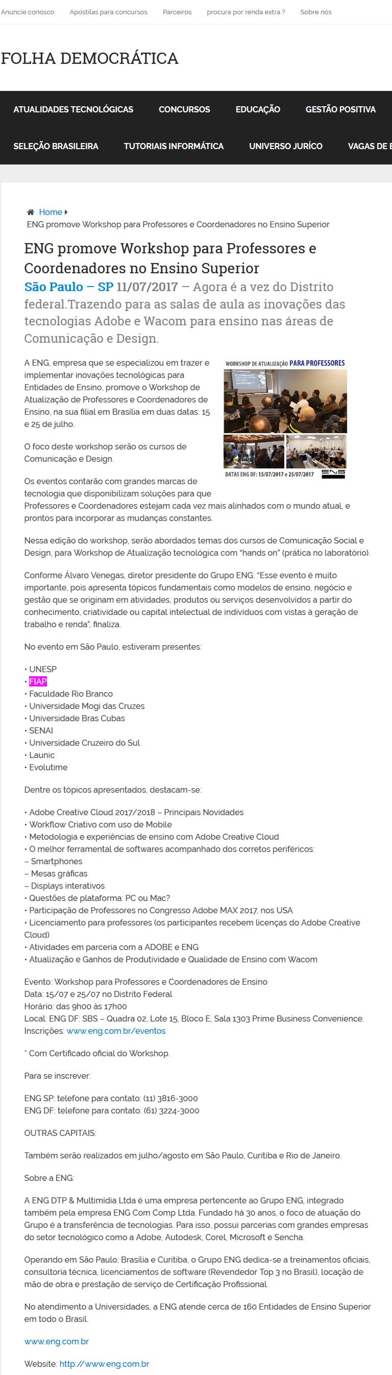 0711- Site Folha Democratica