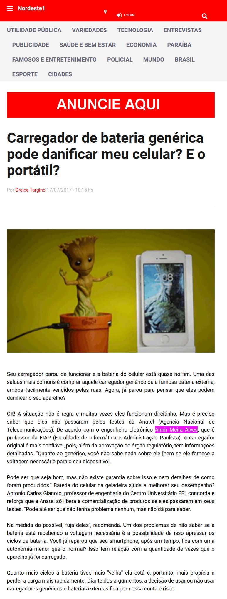 0717 - Site Nordeste I