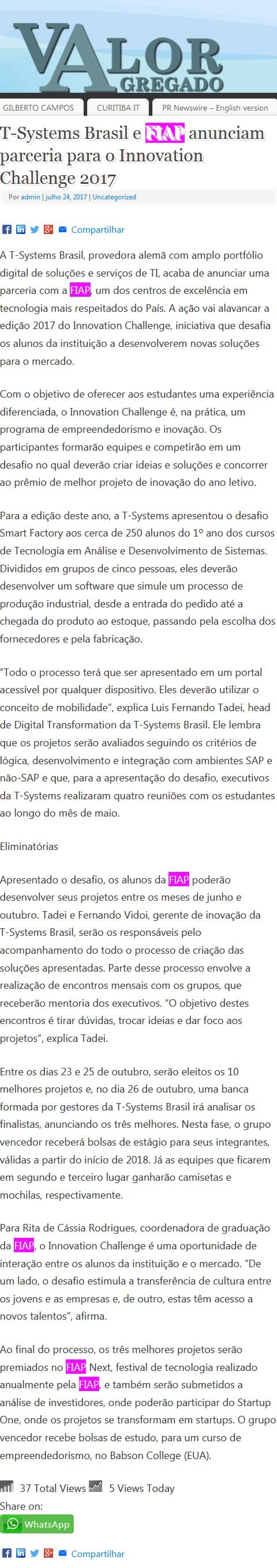 0724 - Site Valor Agregado