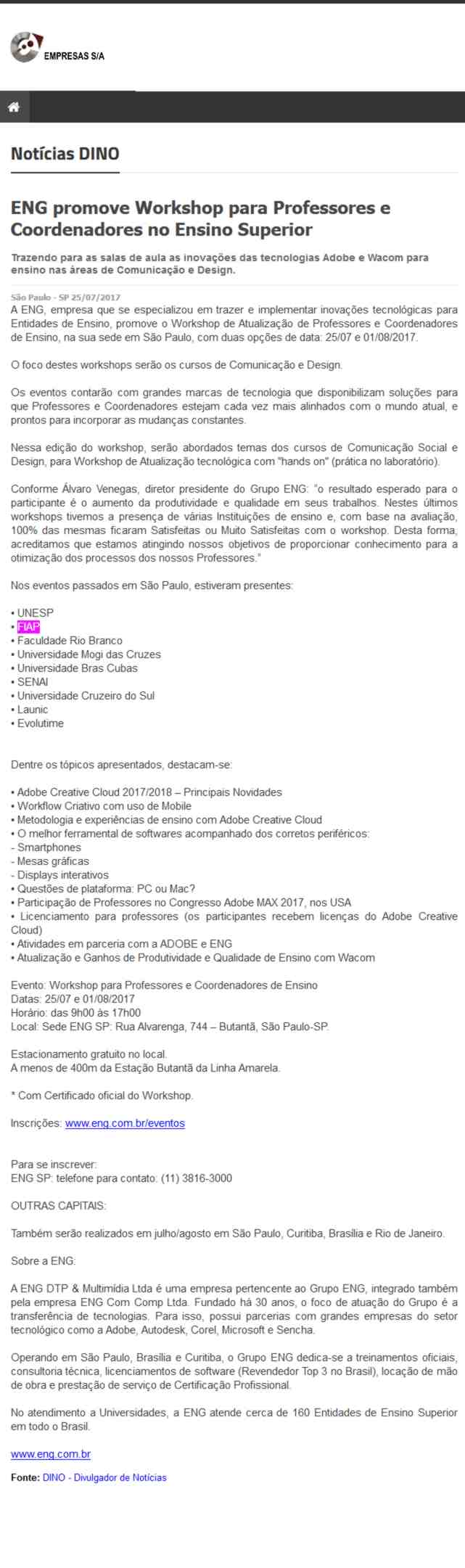 0725 - Site Empresas S-A