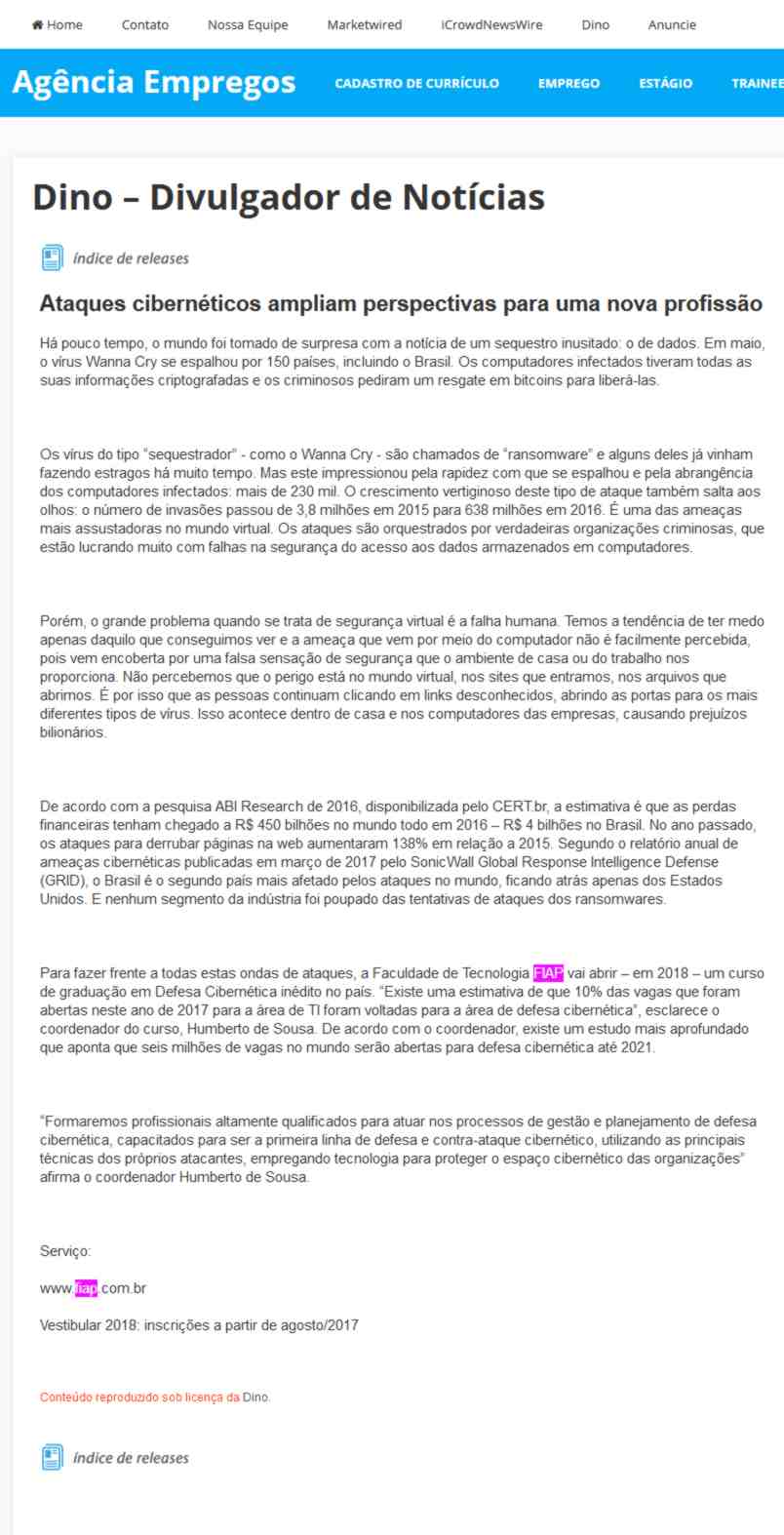 0726 - Site Agência Empregos
