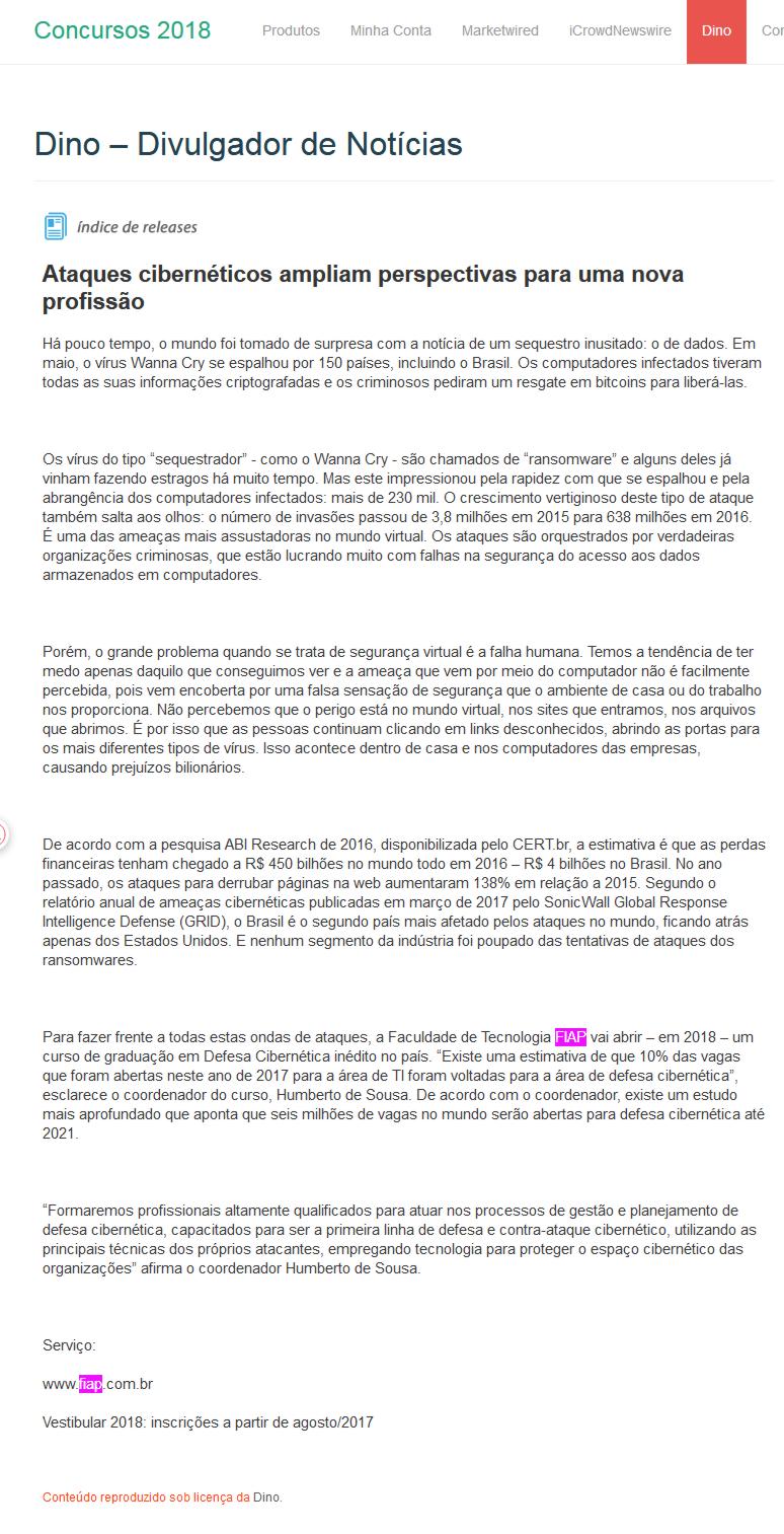 0726 - Site Concurso 2018