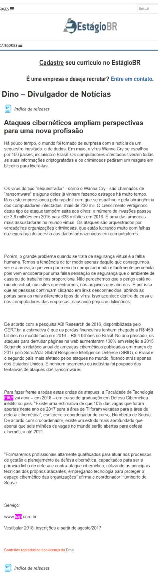 0726 - Site Estágio BR