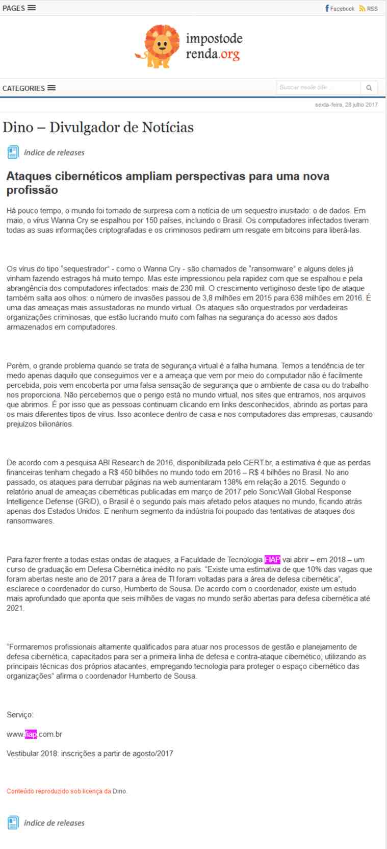 0726 - Site Imposto de Renda