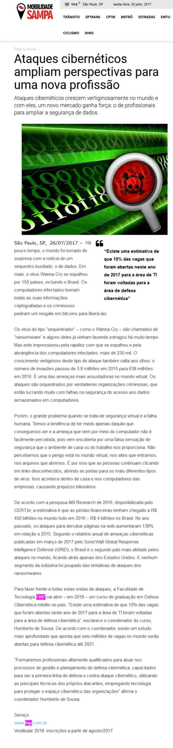 0726 - Site Mobilidade Sampa