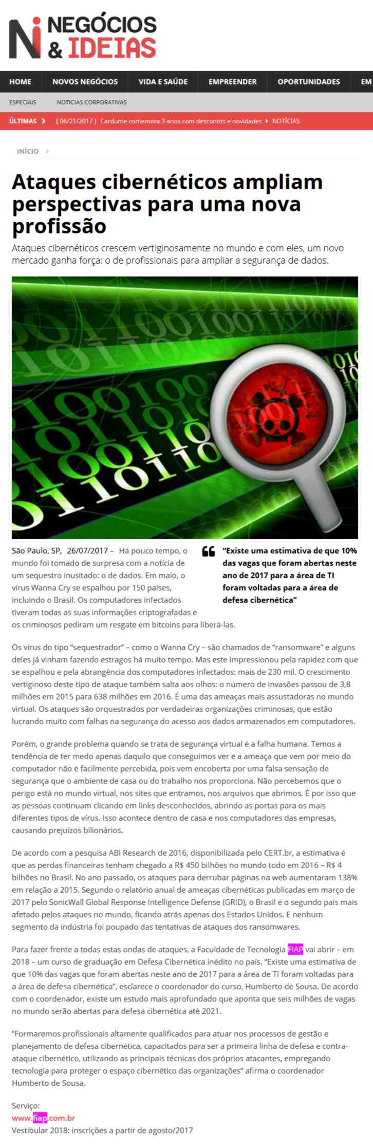 0726 - Site Negócios & Ideias