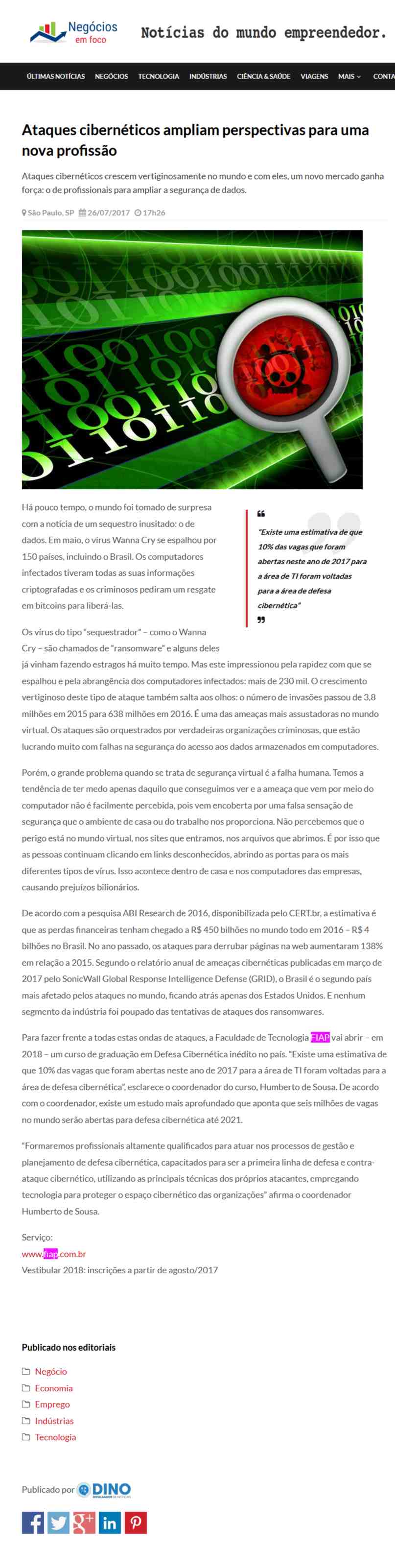 0726 - Site Negócios em Foco
