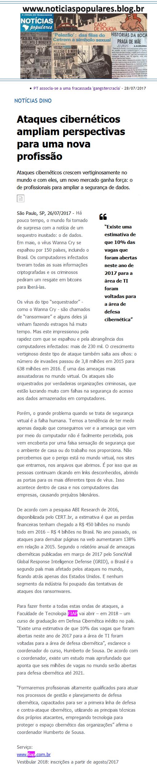 0726 - Site Notícias Populares