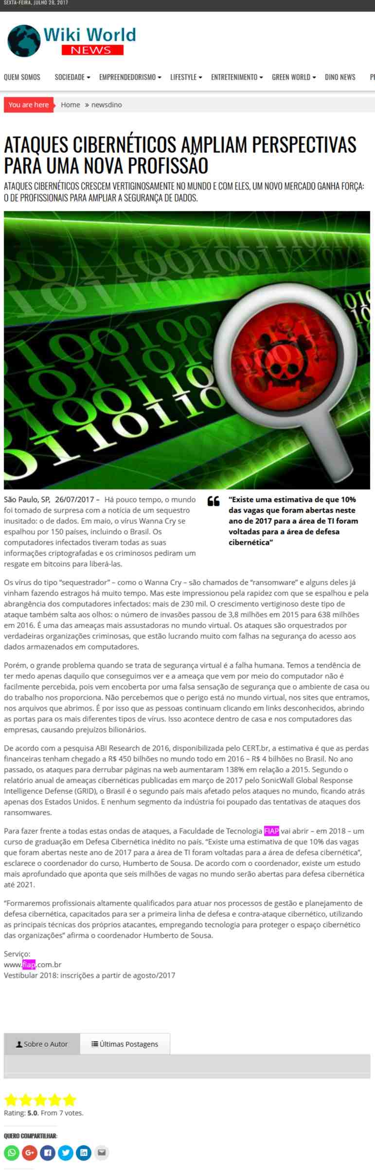 0726 - Site Wiki World News