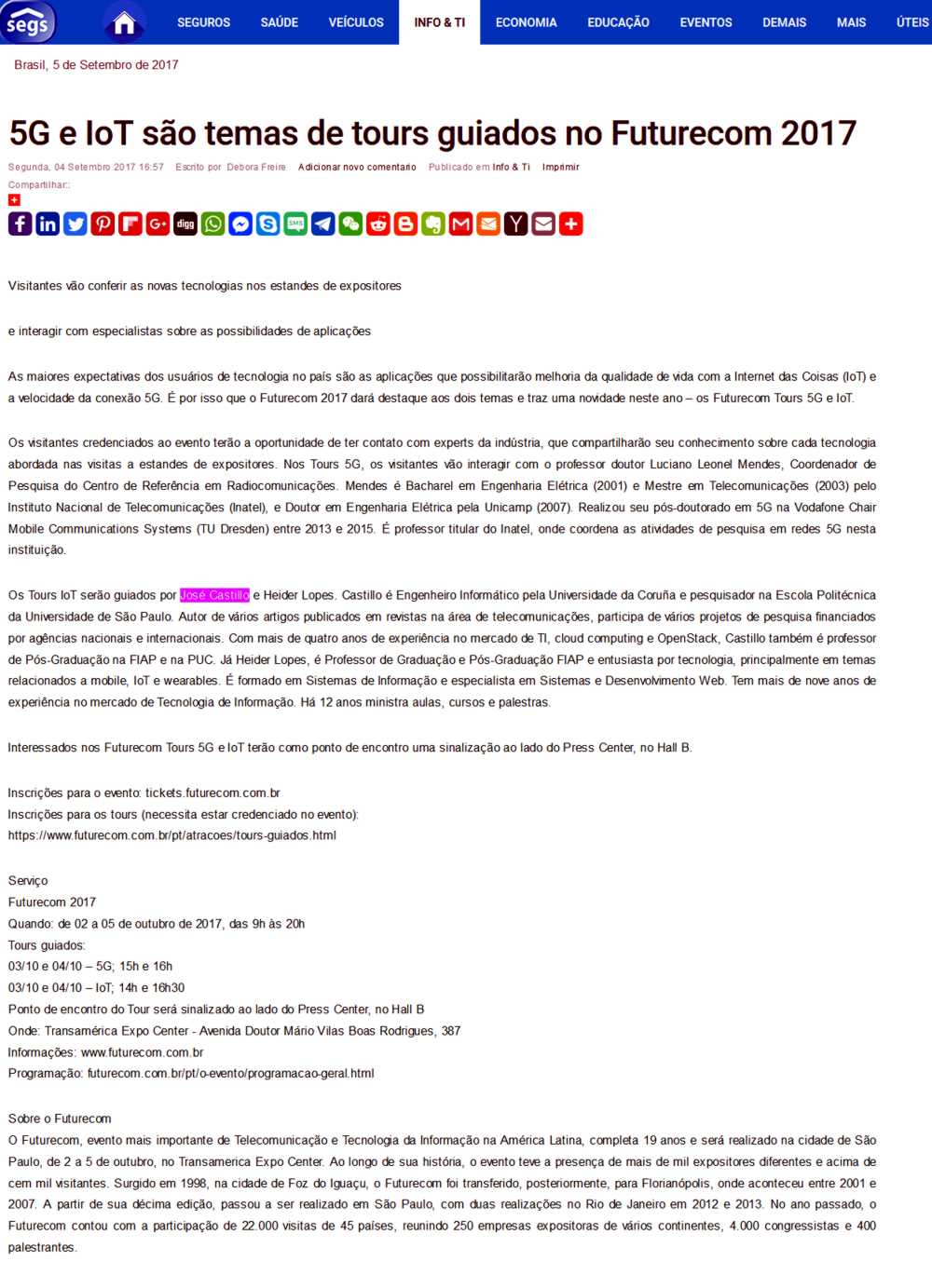 0804 - Site SEGS