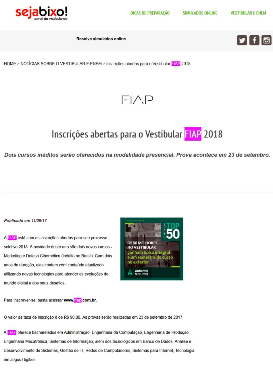 0911 - Site Seja Bixo!
