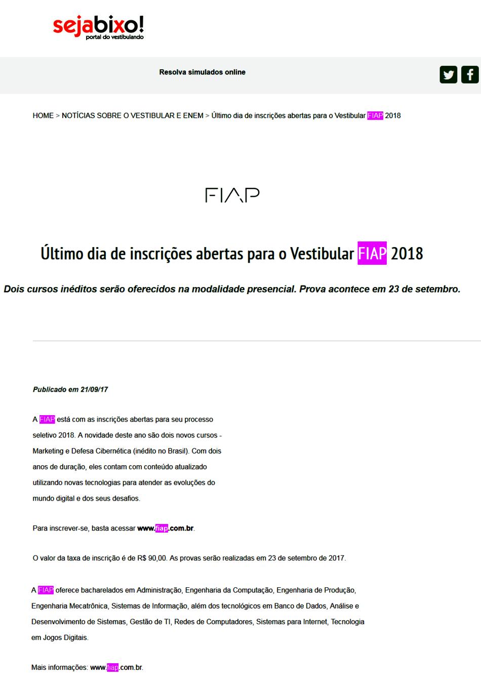 0921 - Site Seja Bixo!
