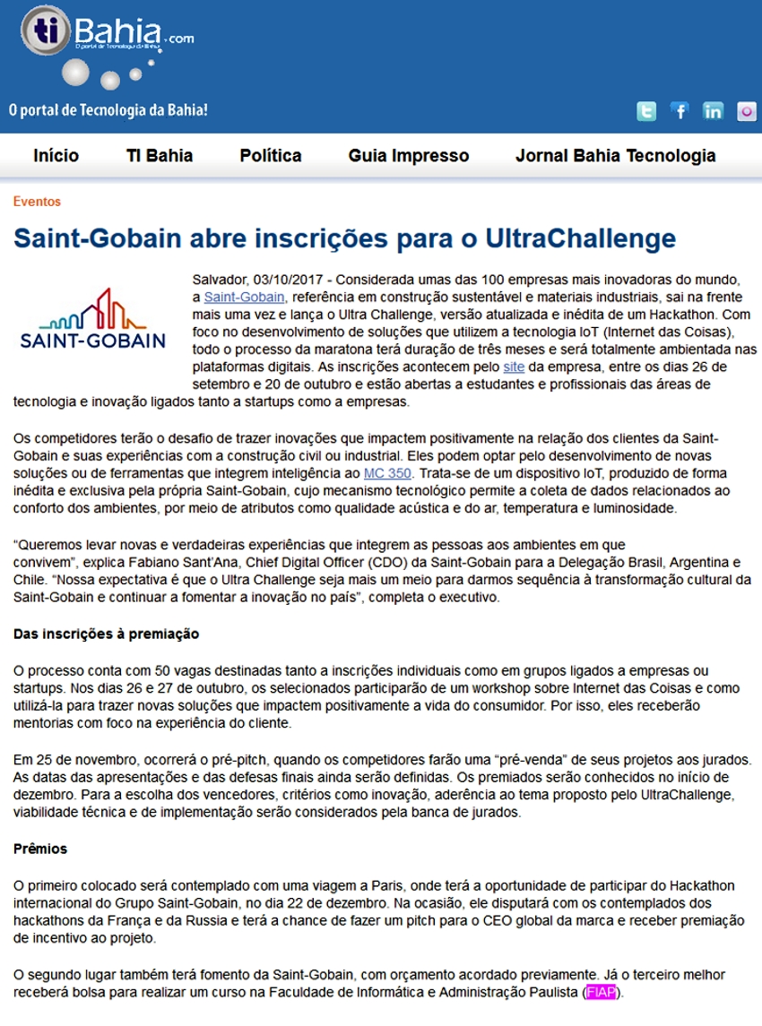 1003 - Site TI Bahia