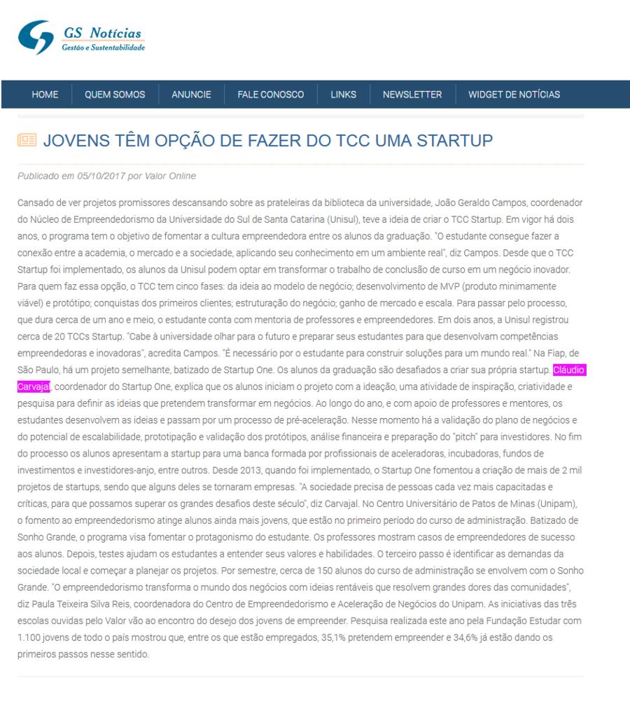 1005 - Site GS Notícias