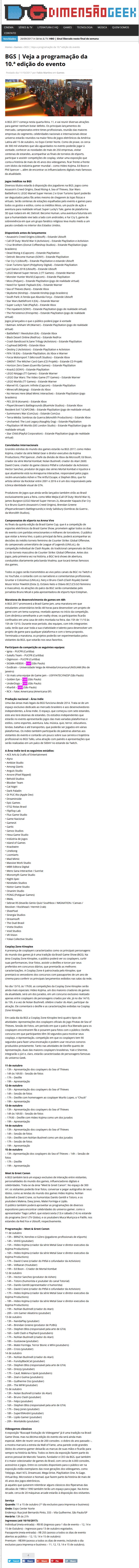 1011- Site Dimensão Geek