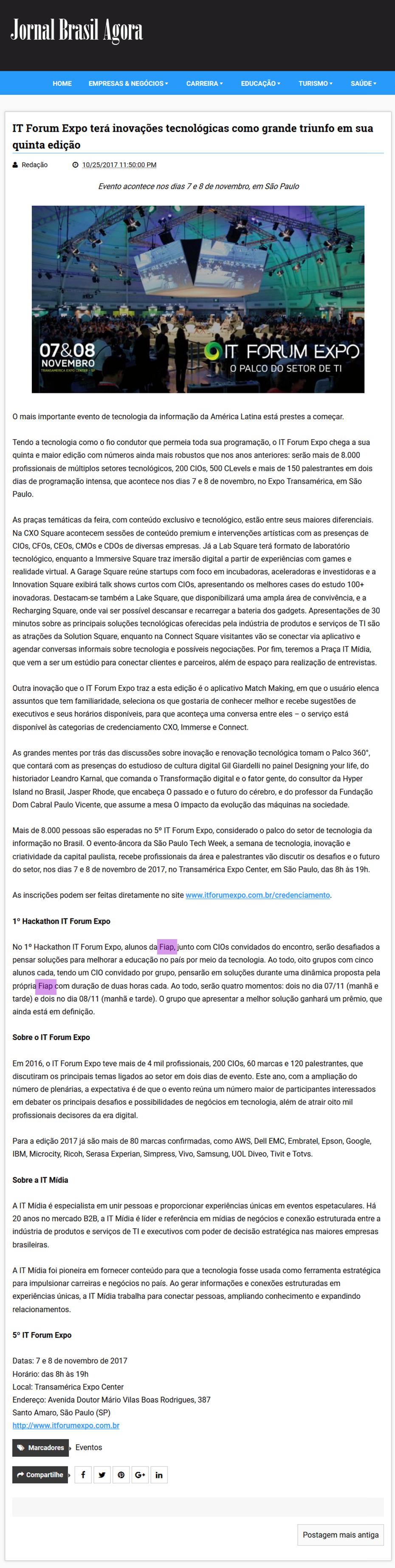 1025- Blog Jornal Brasil Agora