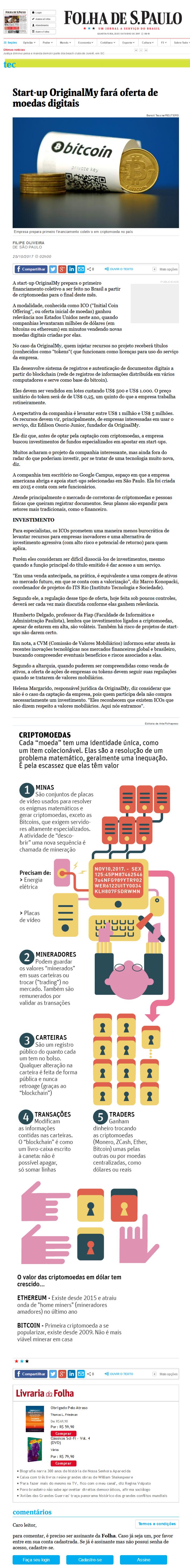1025- Site Folha de S.Paulo