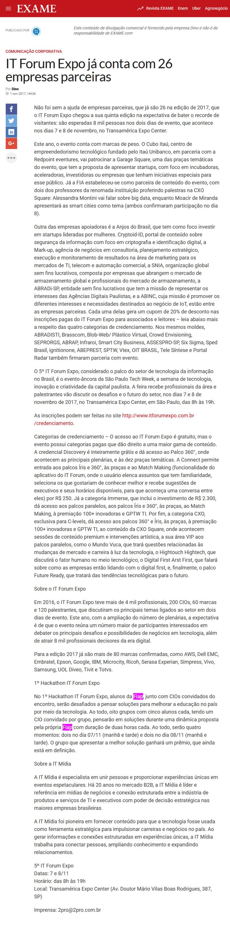 1101- Site Exame