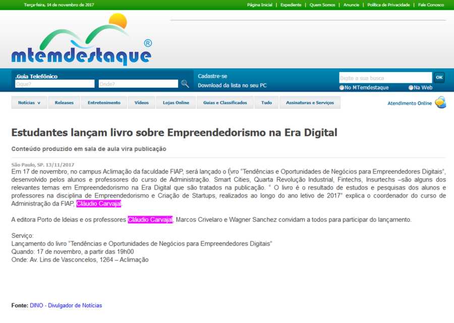 1113- Portal MT em Destaque