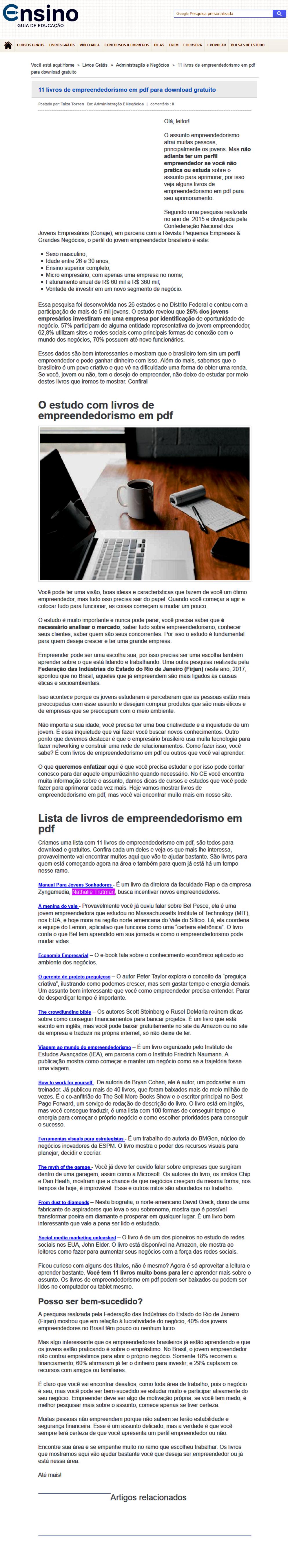 1117- Portal Ensino Guia de Educação