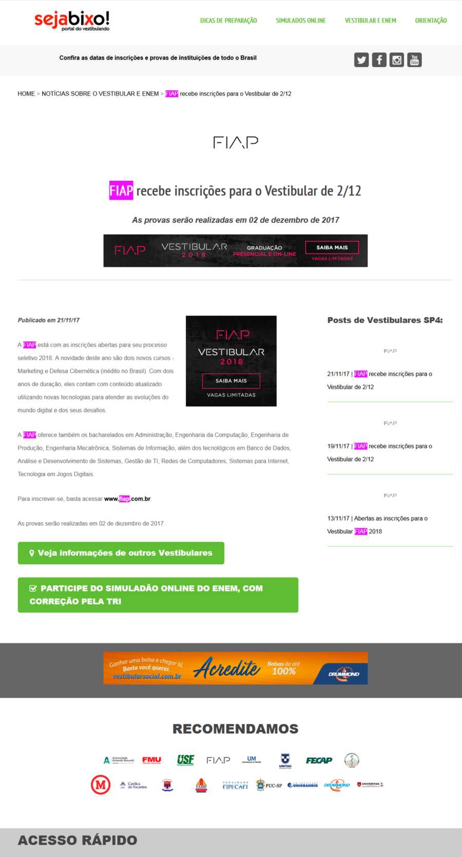 1121- Site SejaBixo!