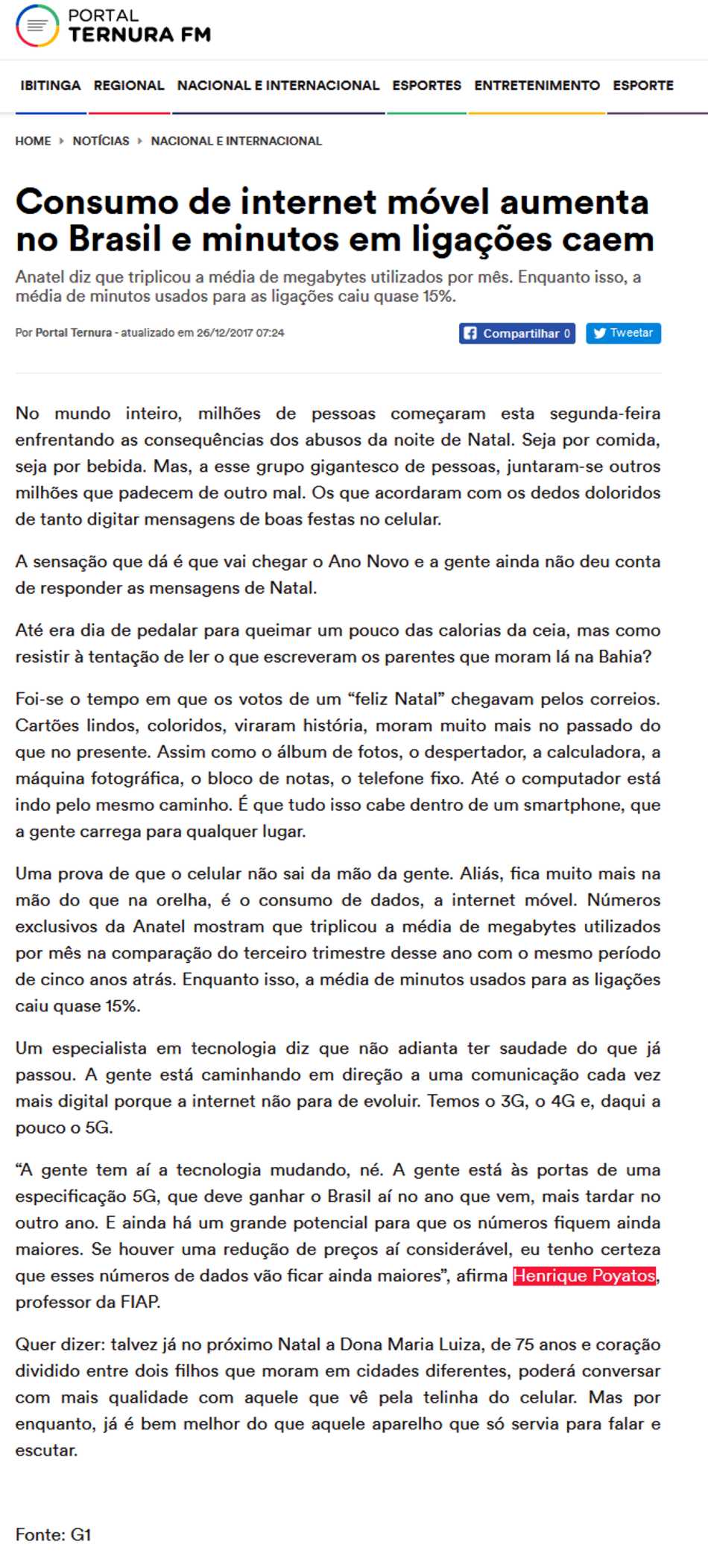 1226- Portal Ternura FM