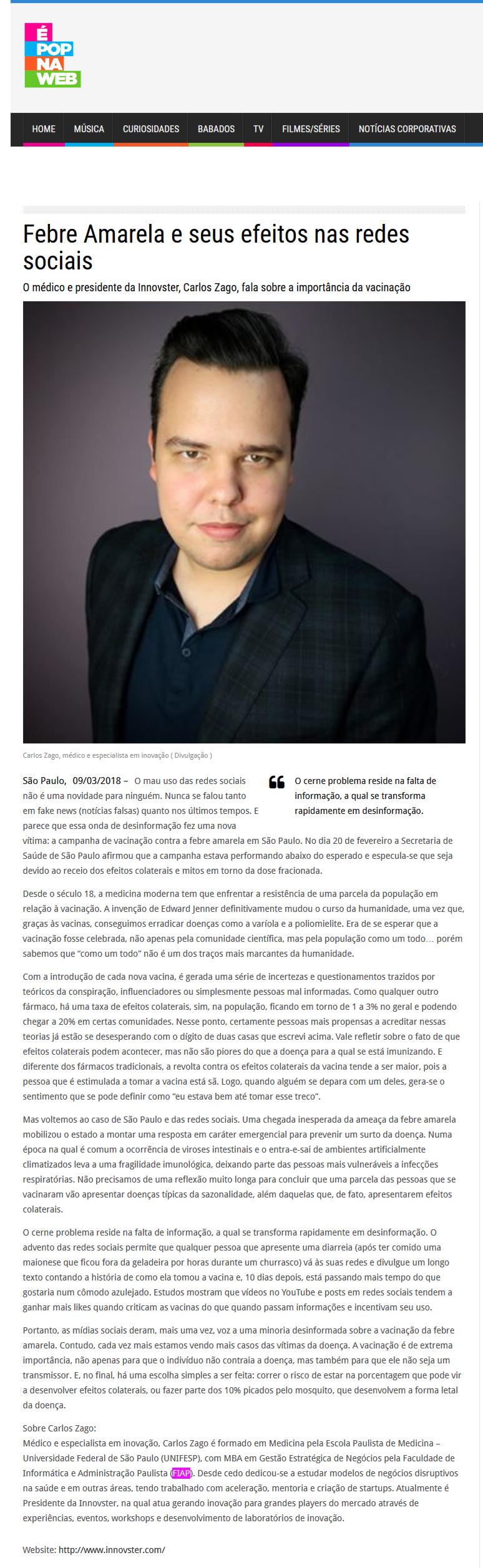 0309- Portal É POP na Web