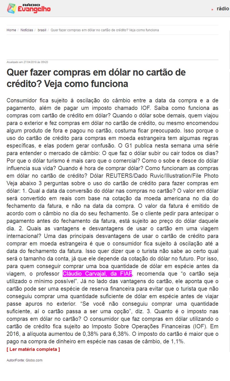 0427- Blog Rádio Evangelho