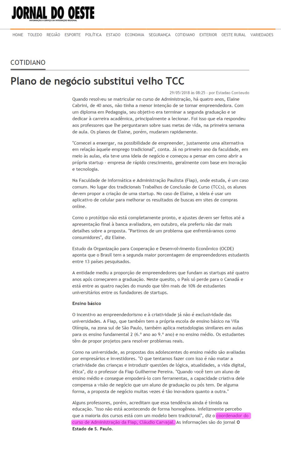 0529- Portal Jornal do Oeste