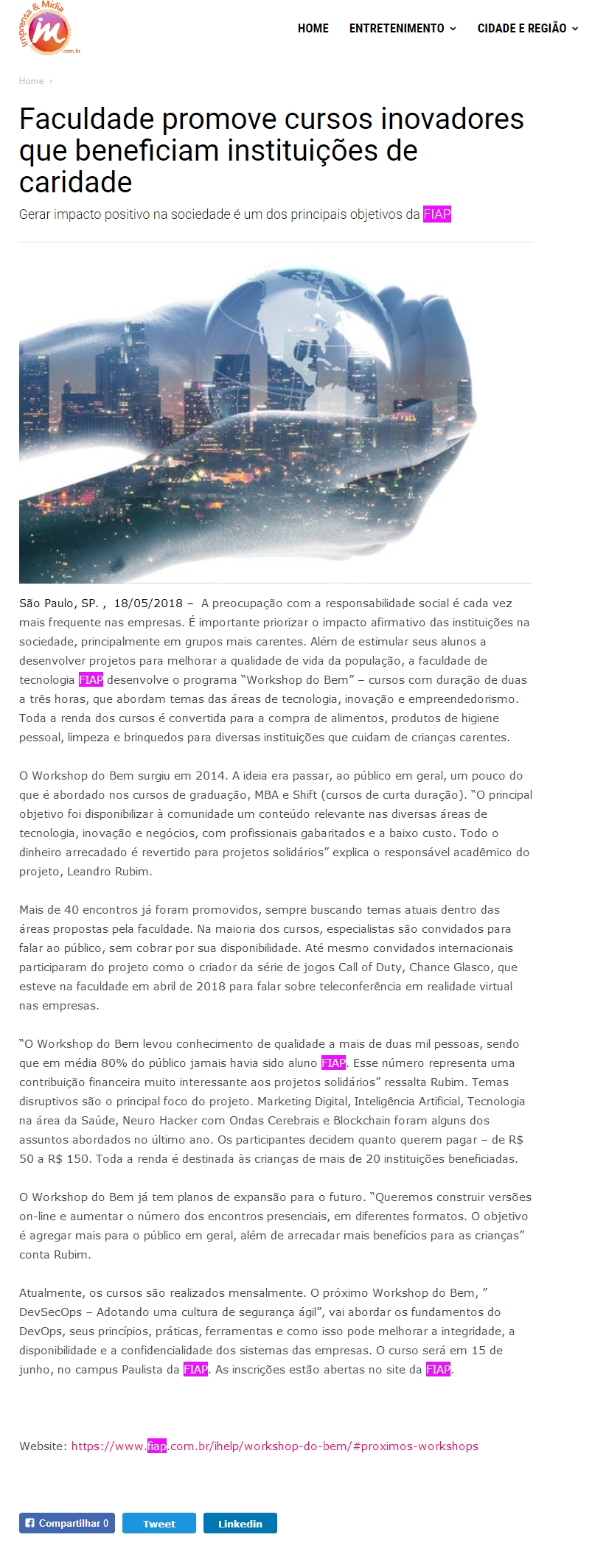 0518- Portal Imprensa & Midia