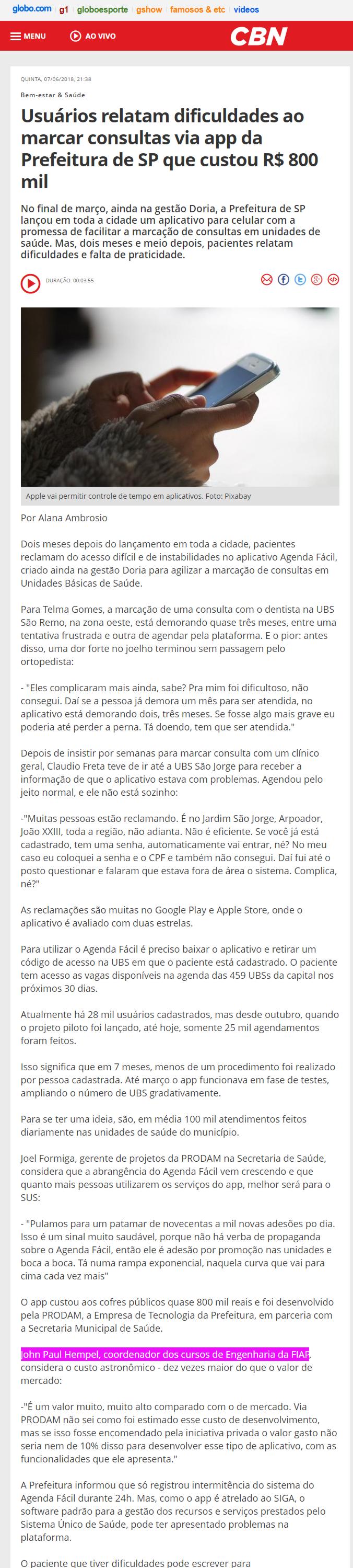 0607- Rádio CBN