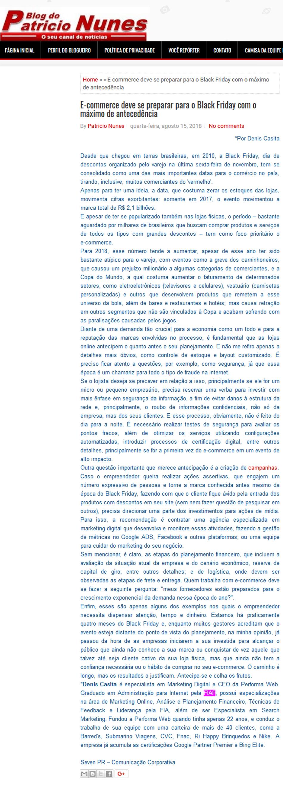 0815- Blog do Patrício Nunes