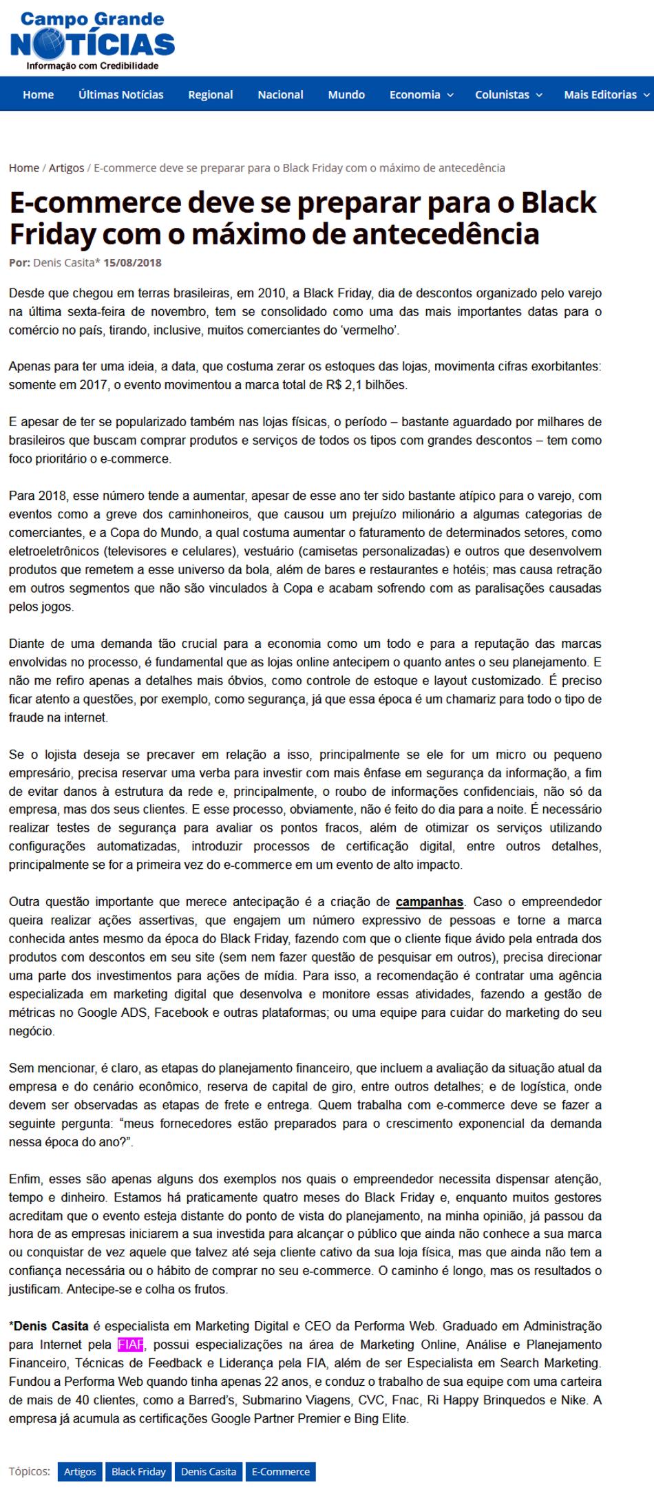 0815- Portal Campo Grande News