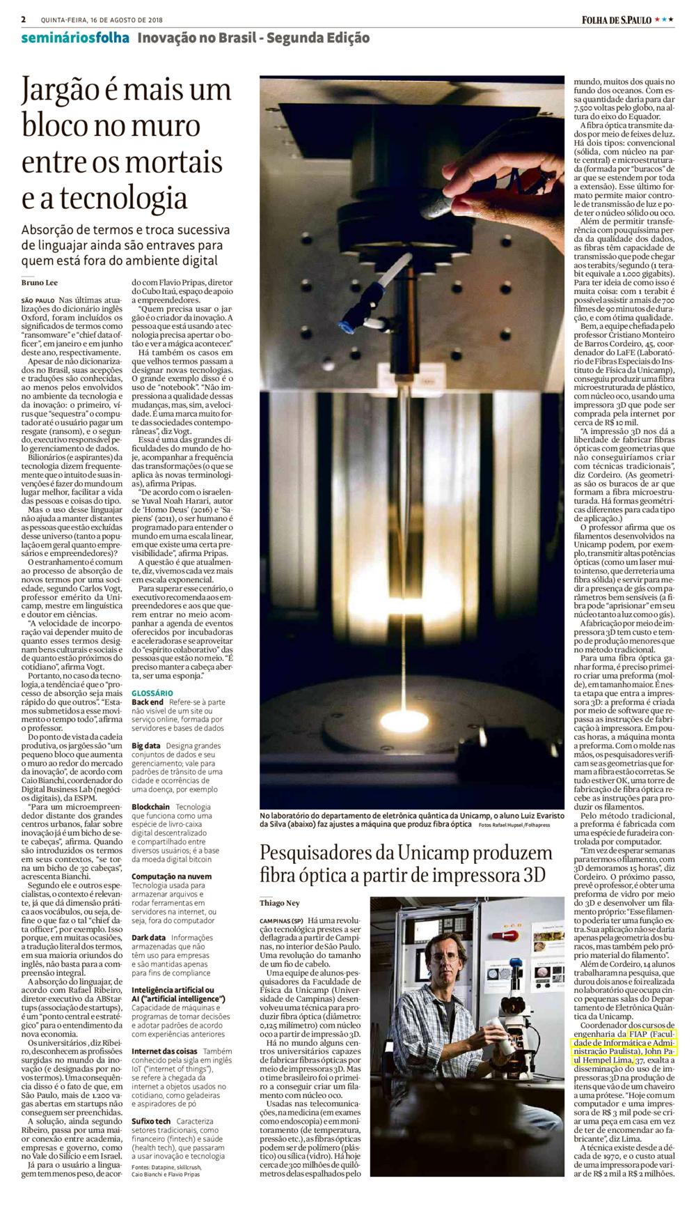 0816- Jornal Folha de S.Paulo