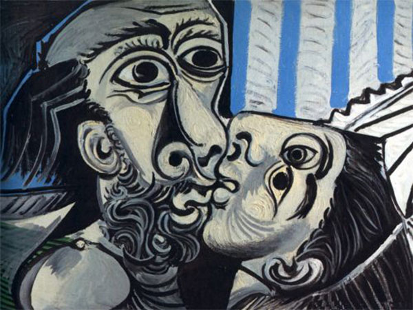 El beso, Pablo Picasso