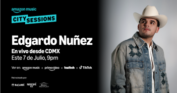 Edgardo Nuñez llega al Amazon Music City Sessions