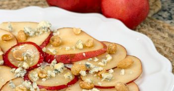 Carpaccio de pera roja: una receta fresca y lucidora para celebrar las Fiestas Patrias