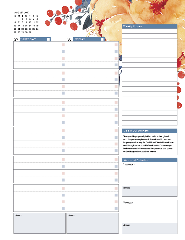 Well Planned Prayer Preview