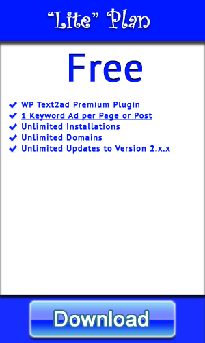 WP Text2ad Lite Plan