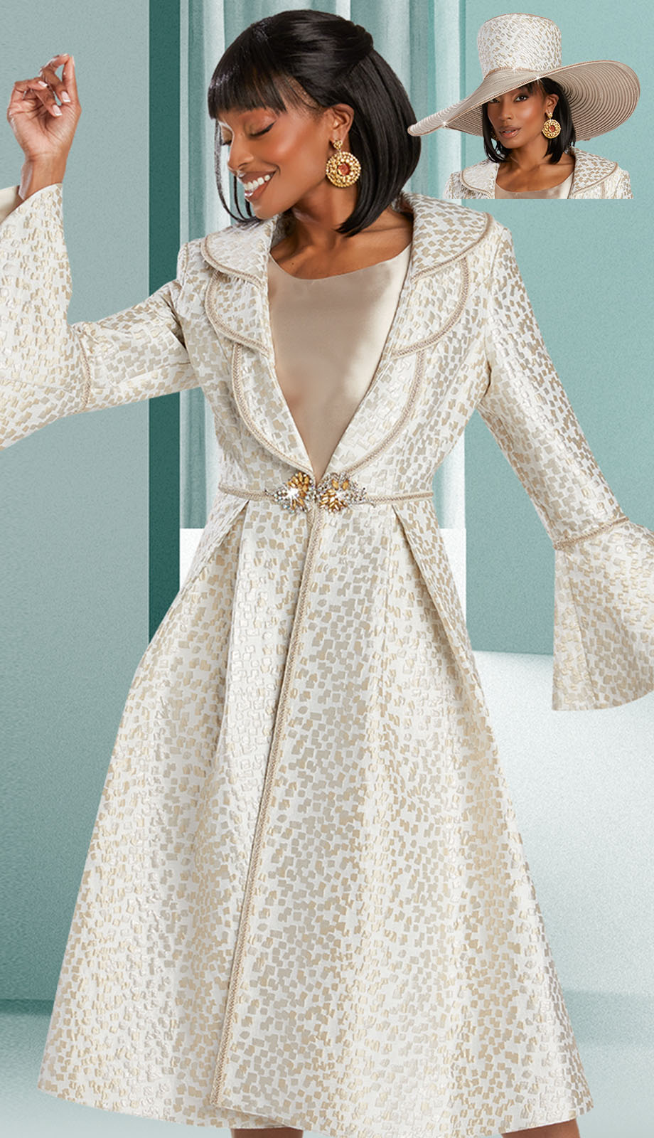 Donna Vinci 5849 Church Dress